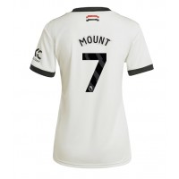 Camiseta Manchester United Mason Mount #7 Tercera Equipación Replica 2024-25 para mujer mangas cortas